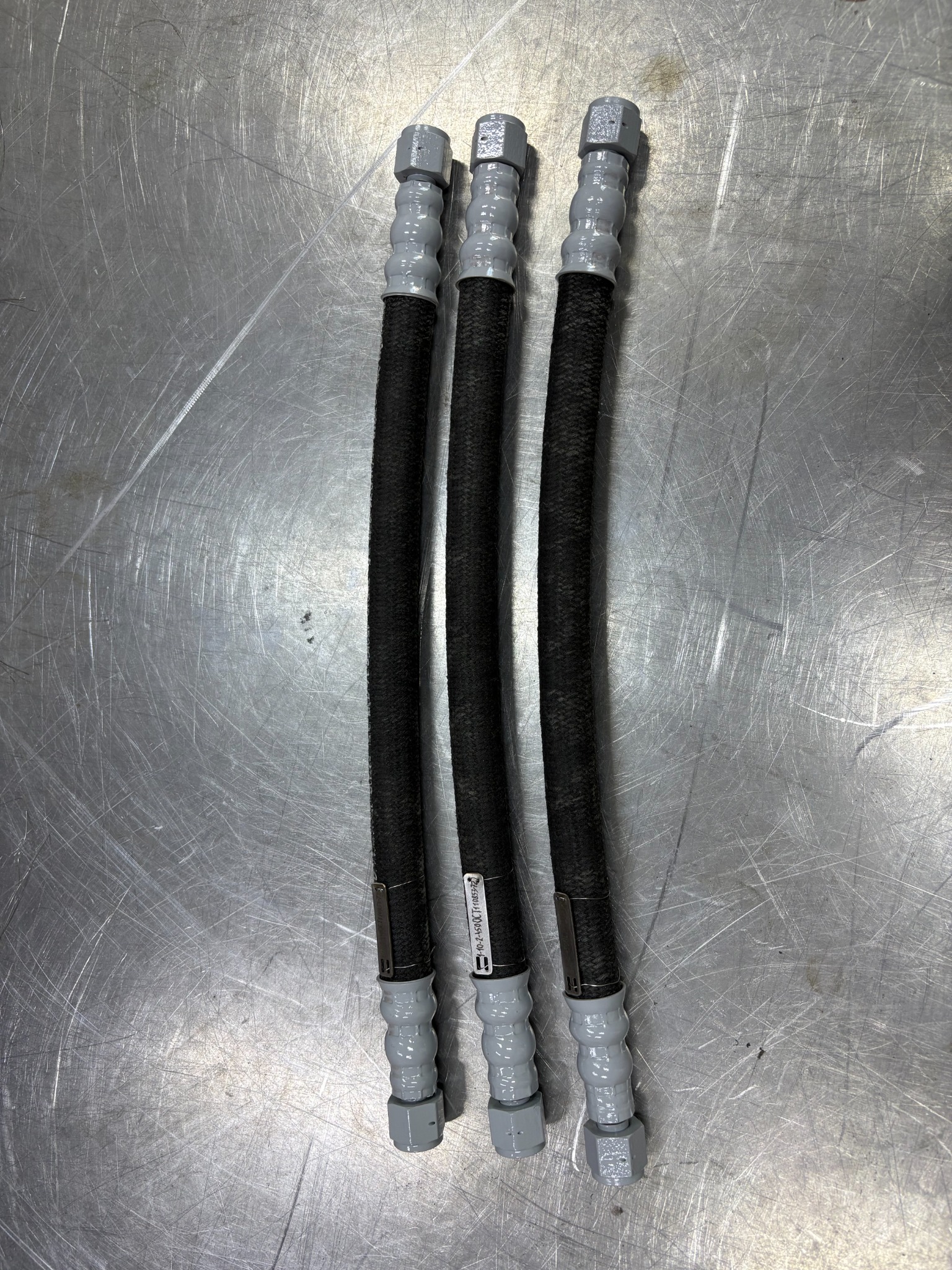 LLETALL rubber hose assemblies with straight end fittings